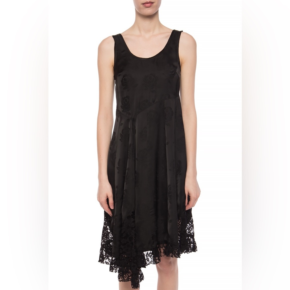 NWT Kenzo Black Patterned Lace Dress